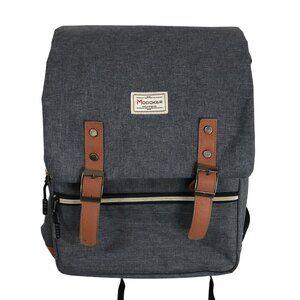 Modooker Fashionbakg Laptop Backpack Canvas Travel School Bag Usb Charging Port